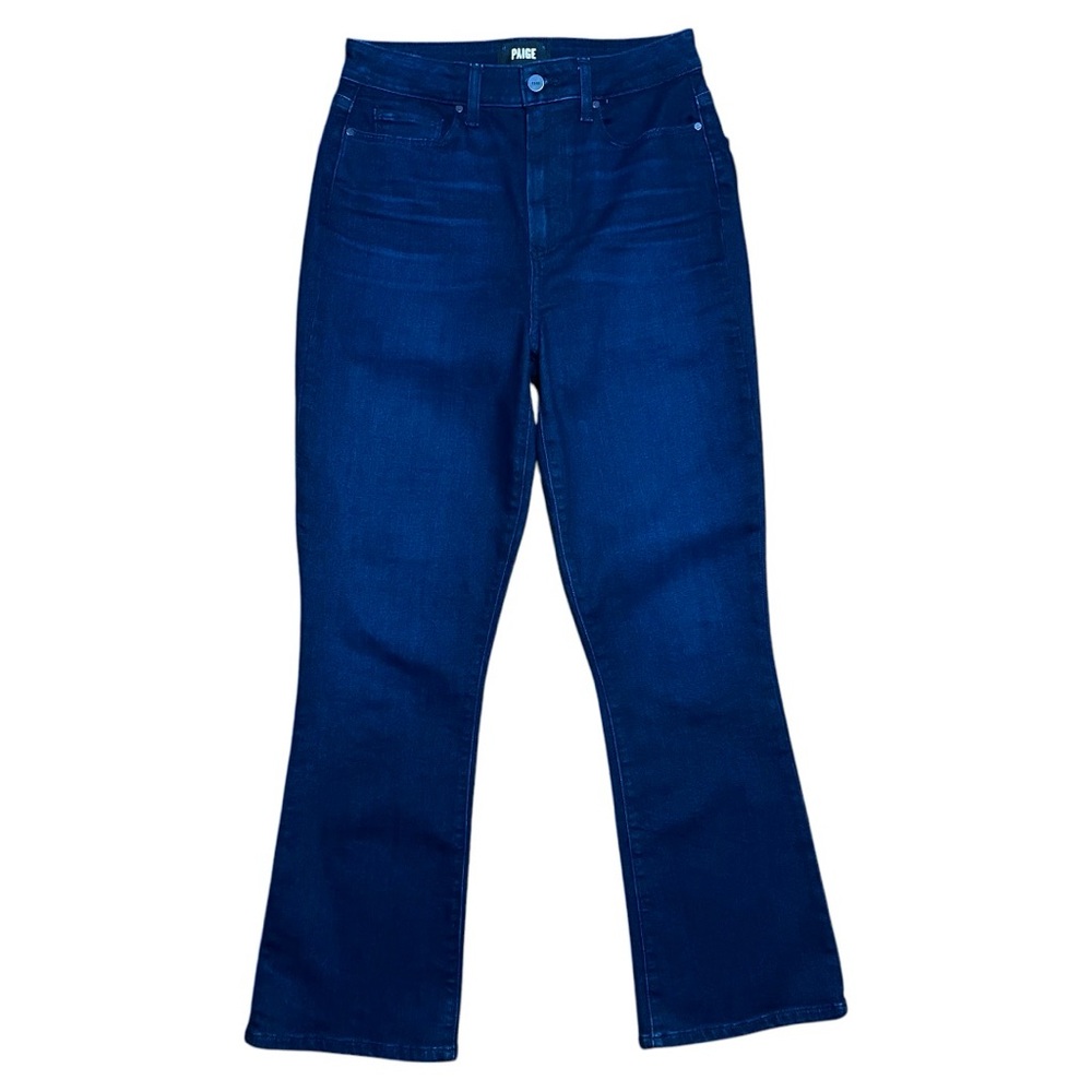 Paige Wm’s Femme Flare Leg Cropped Jean In Lumiere Wash NWOT Sz 29